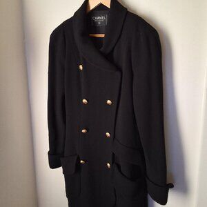 Vintage Chanel Double Breasted Coat